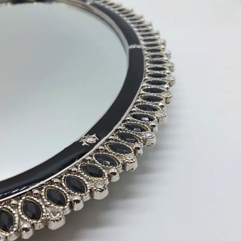 Vintage Oval Footed Vanity Mirror Tray, Mother's Day Gift